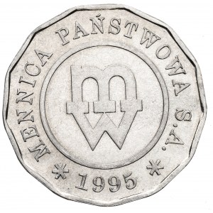 III RP, Technologieversuch 1995, Staatliche Münze, Nickel