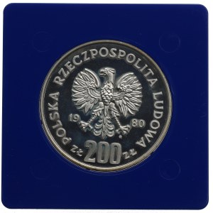 People's Republic of Poland, 200 gold 1980 - Lake Placid