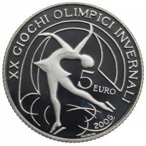Taliansko, 5 euro 2005 - Turín