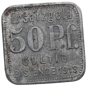 Szczecin, 50 fenigów 1919