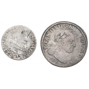 Royal Poland, Set of a penny and a sixpence