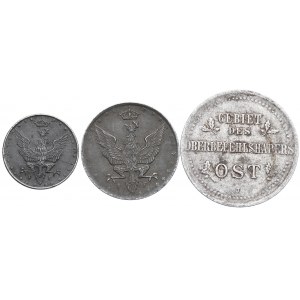 Kingdom of Poland and Ober-Ost, Coin Set