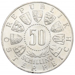 Austria, 50 shillings 1964