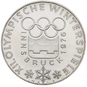 Austria, 100 schillings, 1976 Innsbruck Olypmic Games