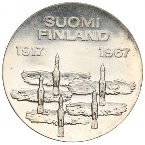 Finland, 10 markkaa 1967 - 50 years of independence