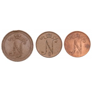 Ruská okupácia Fínska, sada mincí