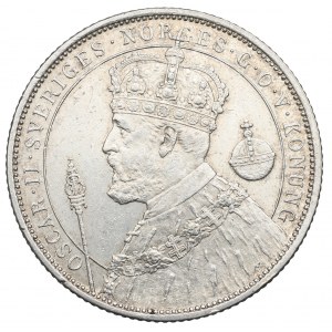 Švédsko, 2 koruny 1897