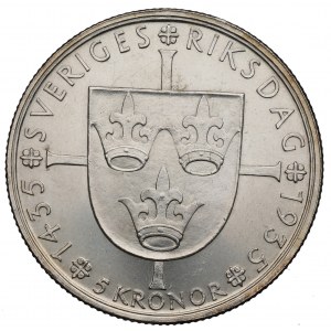 Szwecja, 5 koron 1935