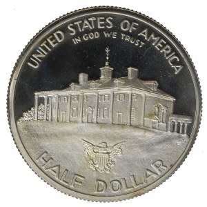 USA, 1/2 dolára 1982