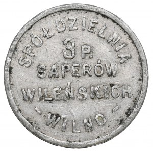 II RP, 1 złoty Spółdzielnia 3 Pułk Saperów Wileńskich, Wilno