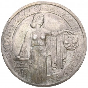 PRL, Medal nagrodowy Pomorska Wystawa 1946 - srebro rzadkość