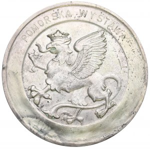 People's Republic of Poland, Pomeranian Exhibition 1946 award medal - silver rarity