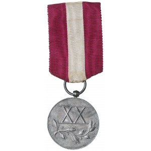 II RP, medaila za dlhoročnú službu XX rokov