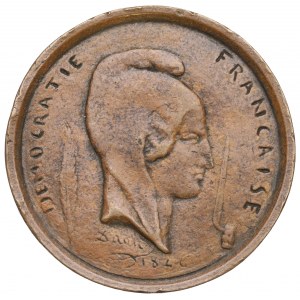 Galícia, medaila na pamiatku masakry v Galícii v roku 1846