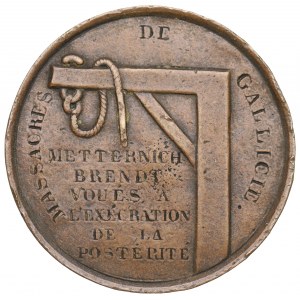 Galicia, Medal to commemorate the Galician massacre of 1846