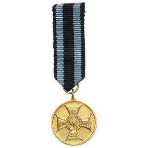 Poľská ľudová republika, miniatúra zlatej medaily za zásluhy na poli slávy