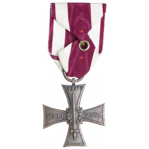II RP, Kríž za statočnosť 1920 Knedler - číslovaný