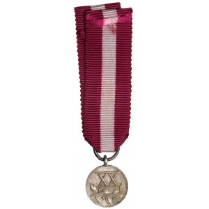 II RP, Miniatura Srebrnego Medalu Za Długoletnią Służbę - srebro Mennica