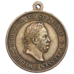 Schlesien, Medaille zum 70-jährigen Bestehen des Königlichen Grenadier-Regiments von Legnica 1887