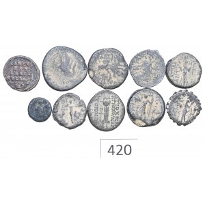 Antiochia and Seleucid, Lot of ae