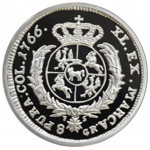 III RP, Replica of Poniatowski's two-zloty coin - silver