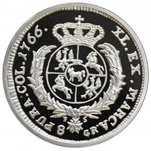 III RP, Replika Poniatowského dvojzlotej mince - strieborná