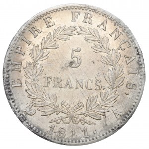 France, 5 francs 1811