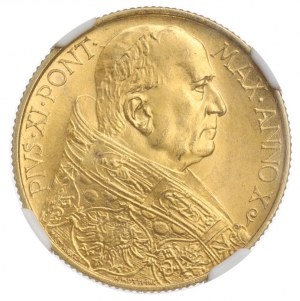 Vatican, 100 lire 1931 - NGC MS63