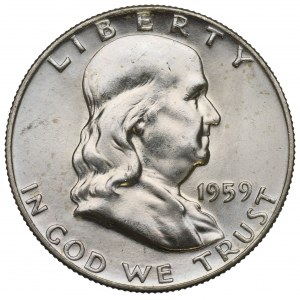 USA, 1/2 Dollar 1959