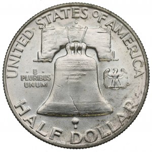 USA, 1/2 dolaru 1959