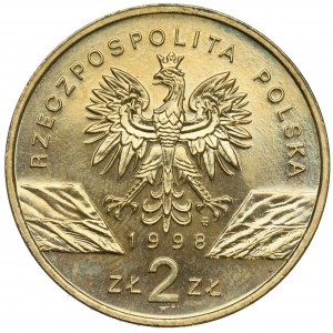III RP, 2 złote 1998 Ropucha Paskówka
