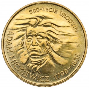 III RP, 2 złote 1998 Mickiewicz