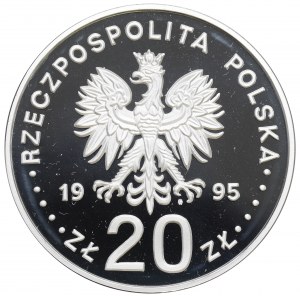 Die Dritte Republik, 20 polnische Zloty 1995 - 500 Jahre Woiwodschaft Plock