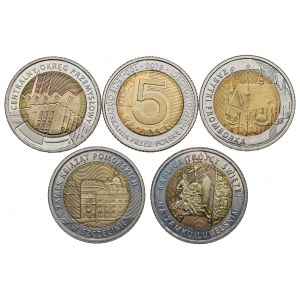 Third Republic, Set of 5 Gold 2016-19