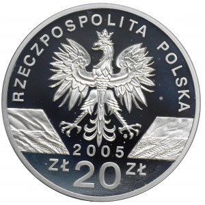 III RP, 20 PLN 2005 Puchacz