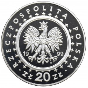 III RP, 20 Zloty 1999 Schloss Potocki Radzyń Podlaski