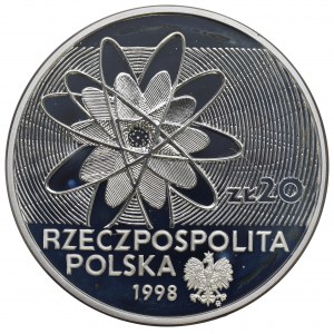 Tretia republika, 20 zlatých 1998 Polónium a rádium