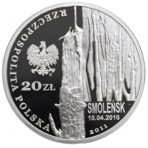 III RP, 20 złotych 2011 Smoleńsk