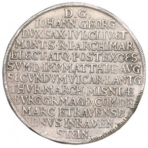 Deutschland, Sachsen, Johann Georg, Vikartaler 1619