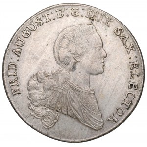 Německo, Sasko, Fridrich August III, Thaler 1766