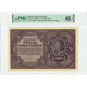II RP, 1000 marek polskich 1919 III SERJA J