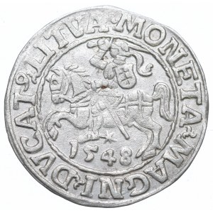 Sigismund II Augustus, Halfgroat 1548, Vilnius