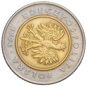 Dritte Republik, 5 Gold 1994 - 95-Grad-Drehzerstörung