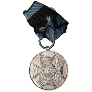 Poľská ľudová republika, Strieborná medaila za zásluhy na poli slávy 1. verzia - prod. Grabski(?)