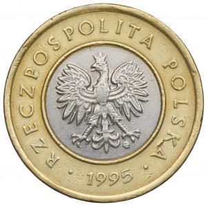 III RP, 2 zloté 1995 - zničení disku