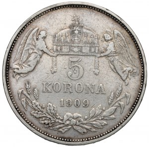 Węgry, Franciszek Józef, 5 koron 1909