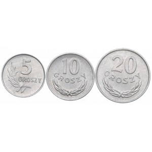 People's Republic of Poland, 5-20 penny set 1963