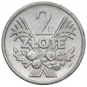 PRL, 2 złote 1960 Jagody