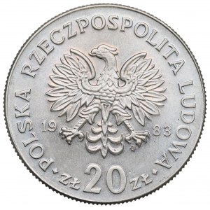 PRL, 20 złotych 1983 Nowotko