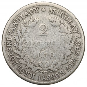 Królestwo Polskie, Mikołaj I, 2 złote 1830